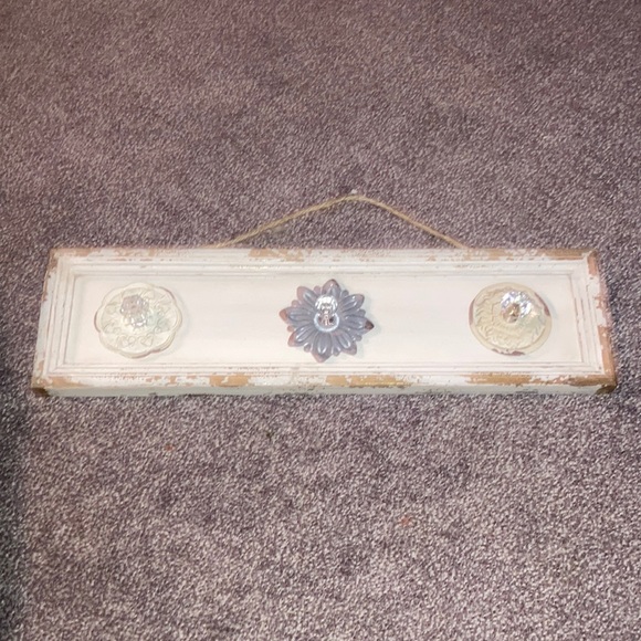 Shabby chick wall hanging rustic can be used in any room - Picture 1 of 5